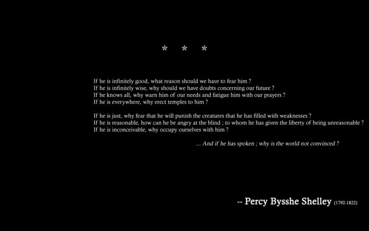 quotes, Typography, Text, Only, Black, Background, Percy, Bysshe, Shelley HD Wallpaper Desktop Background