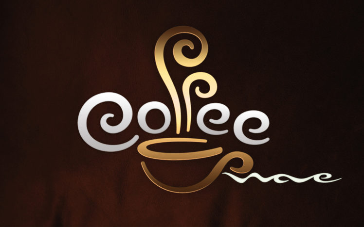 coffee, Typography HD Wallpaper Desktop Background