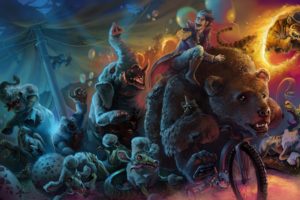 magical, Animals, Monster, Fantasy, Animal, Bear, Humor, Funny, Dark, Creature