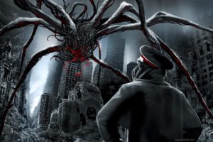 paintings, Giant, Digital, Art, Science, Fiction, Spiders, Minions, Airbrushed, Romantically, Apocalyptic, Vitaly, S, Alexius