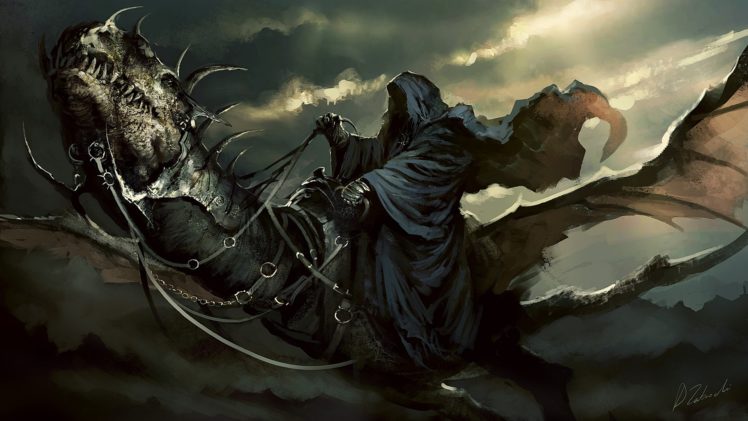 Lord Of The Rings Reaper Dragon Dark Wallpapers Hd Desktop