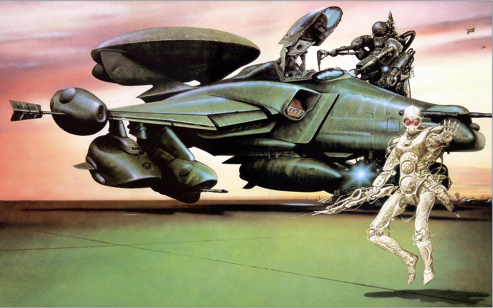 futuristic, Science, Fiction, Artwork Wallpaper