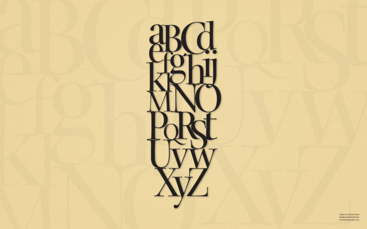 typography, Alphabet HD Wallpaper Desktop Background