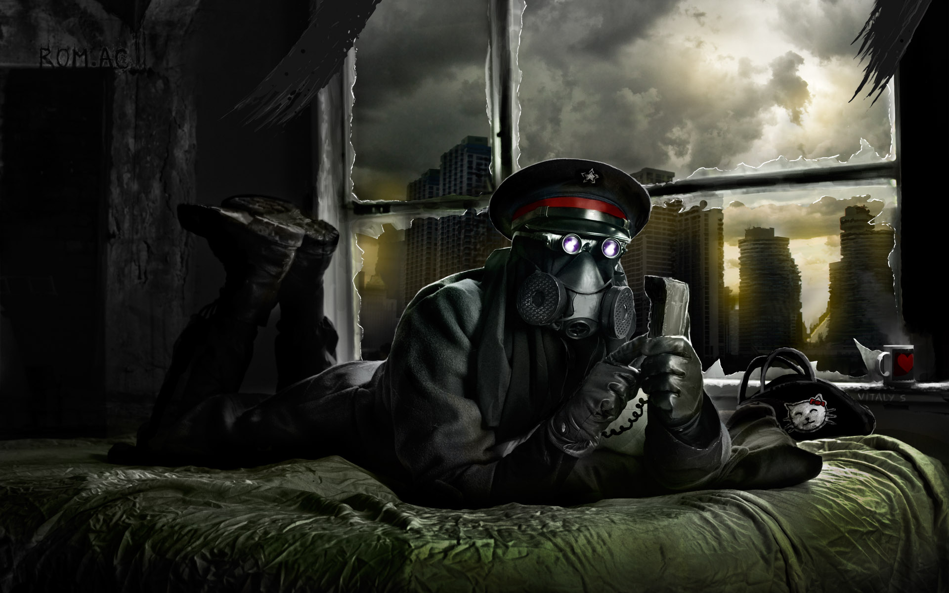 illustrations, Fantasy, Art, Romantically, Apocalyptic, Vitaly, S, Alexius, Zee, Captein Wallpaper