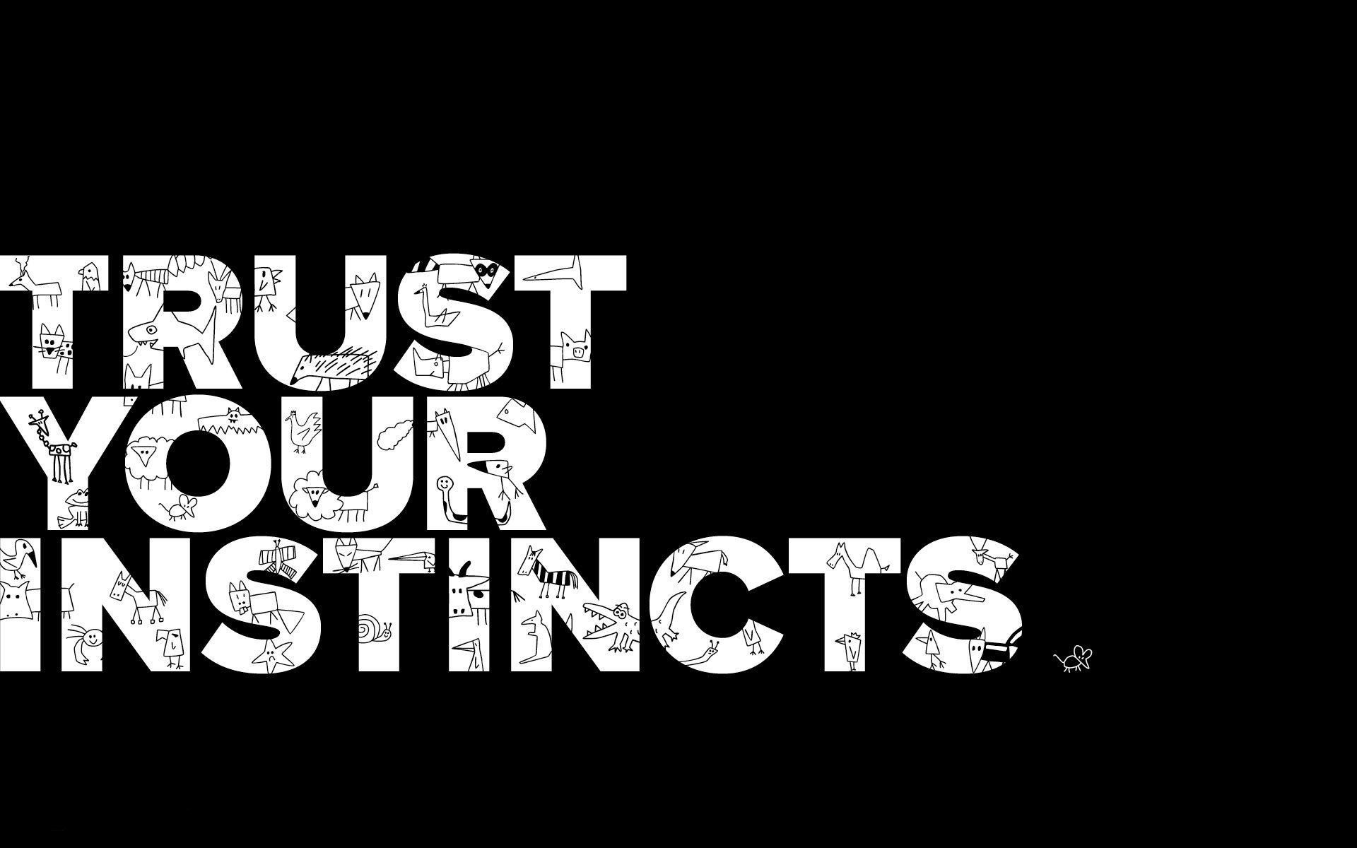 minimalistic, Artistic, Instinct Wallpaper