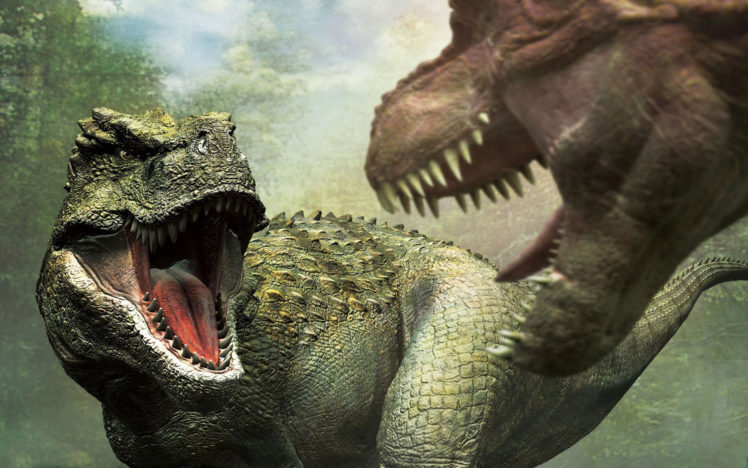 battle, Predators, Teeth, Dinosaur HD Wallpaper Desktop Background