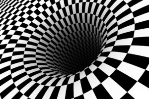 black, Hole, Checkered, Vortex, Optical, Illusions
