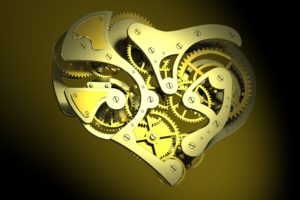 abstract, Mechanical, Hearts