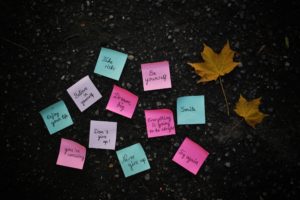 texts, Leaves, Quotes, Post, It, Note, Notes