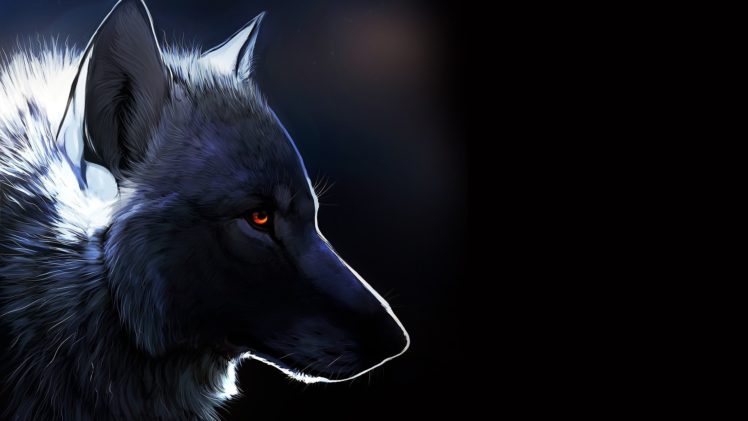 animals, Wolf, Art HD Wallpaper Desktop Background