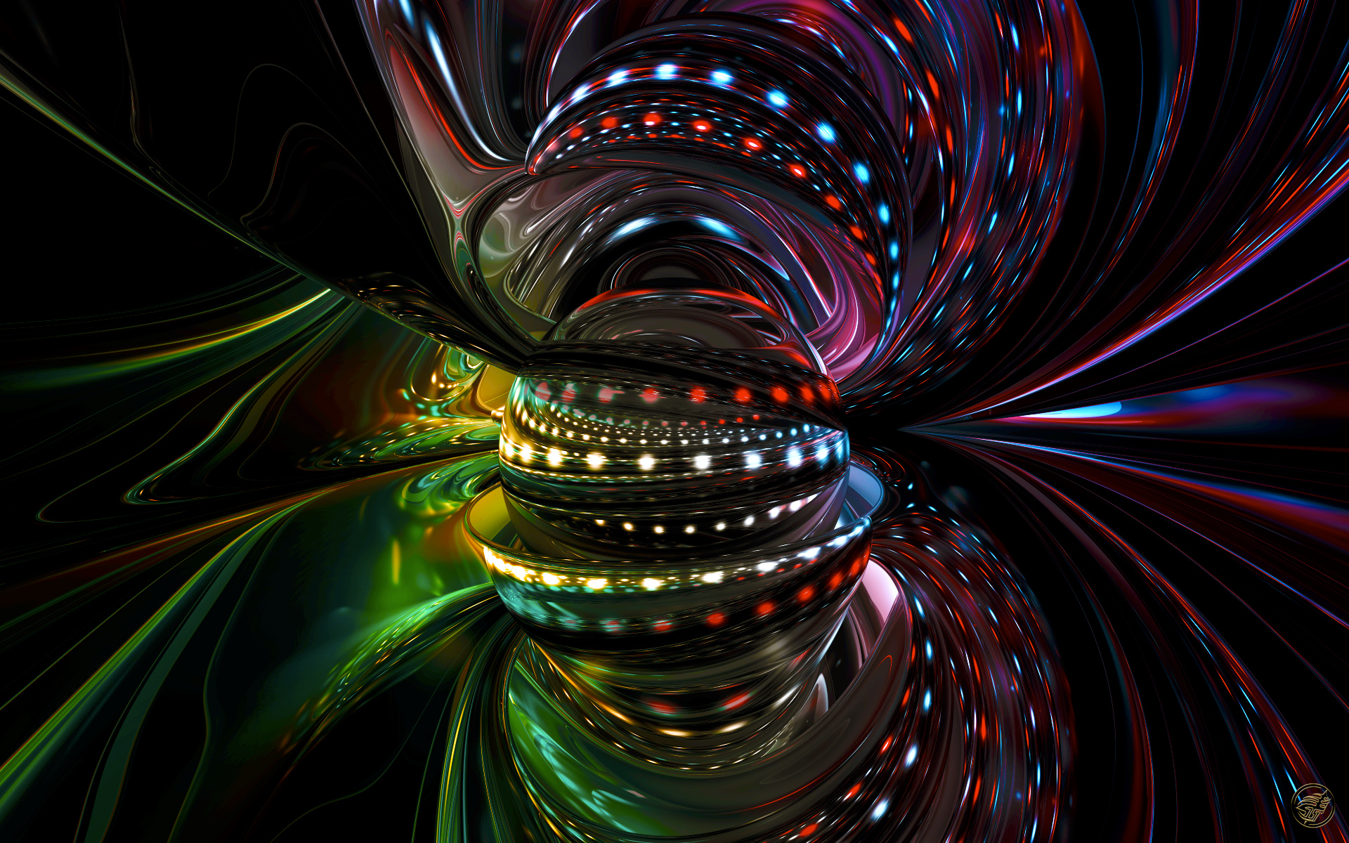 3d, View, Abstract Wallpaper
