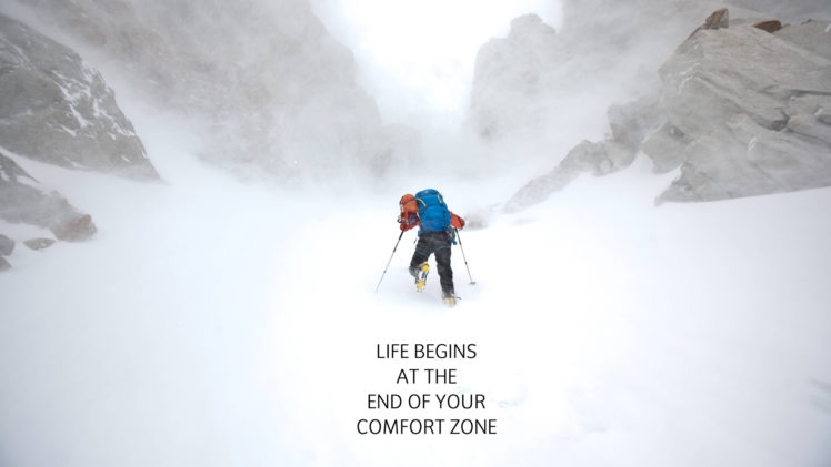 life, Snow, Climb, Hike, Comfort, Zone HD Wallpaper Desktop Background