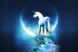 unicorn, Horse, Magical, Animal, Moon