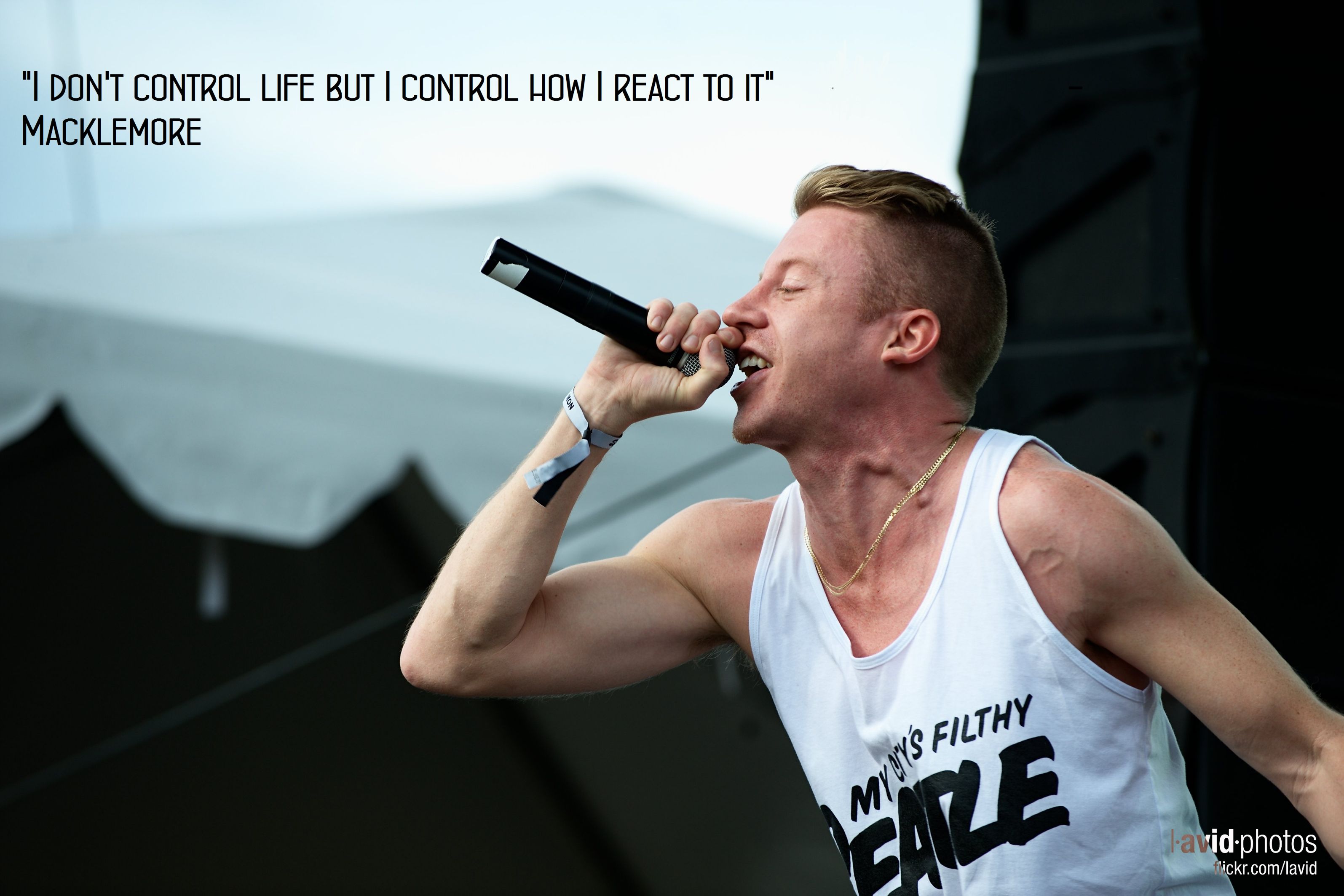 macklemore, Ryan, Lewis, Rap, Rapper, Hip, Hop, Microphone, Text, Quote Wallpaper