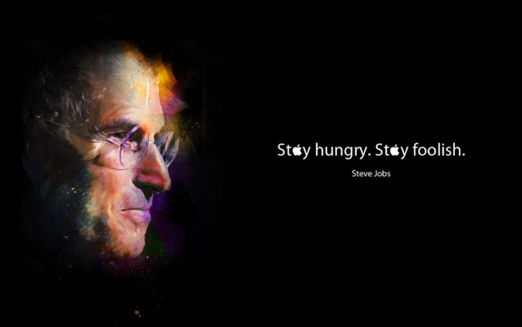 celebrity, Steve, Jobs, Hungry, Foolish HD Wallpaper Desktop Background