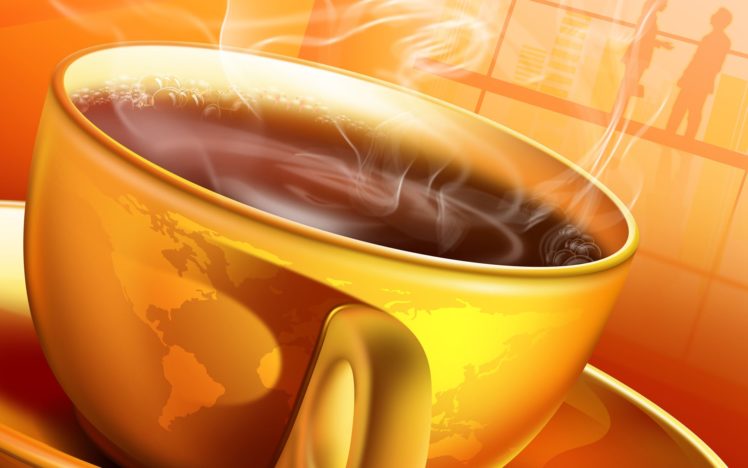 world, Coffee, Cups, Drawn HD Wallpaper Desktop Background