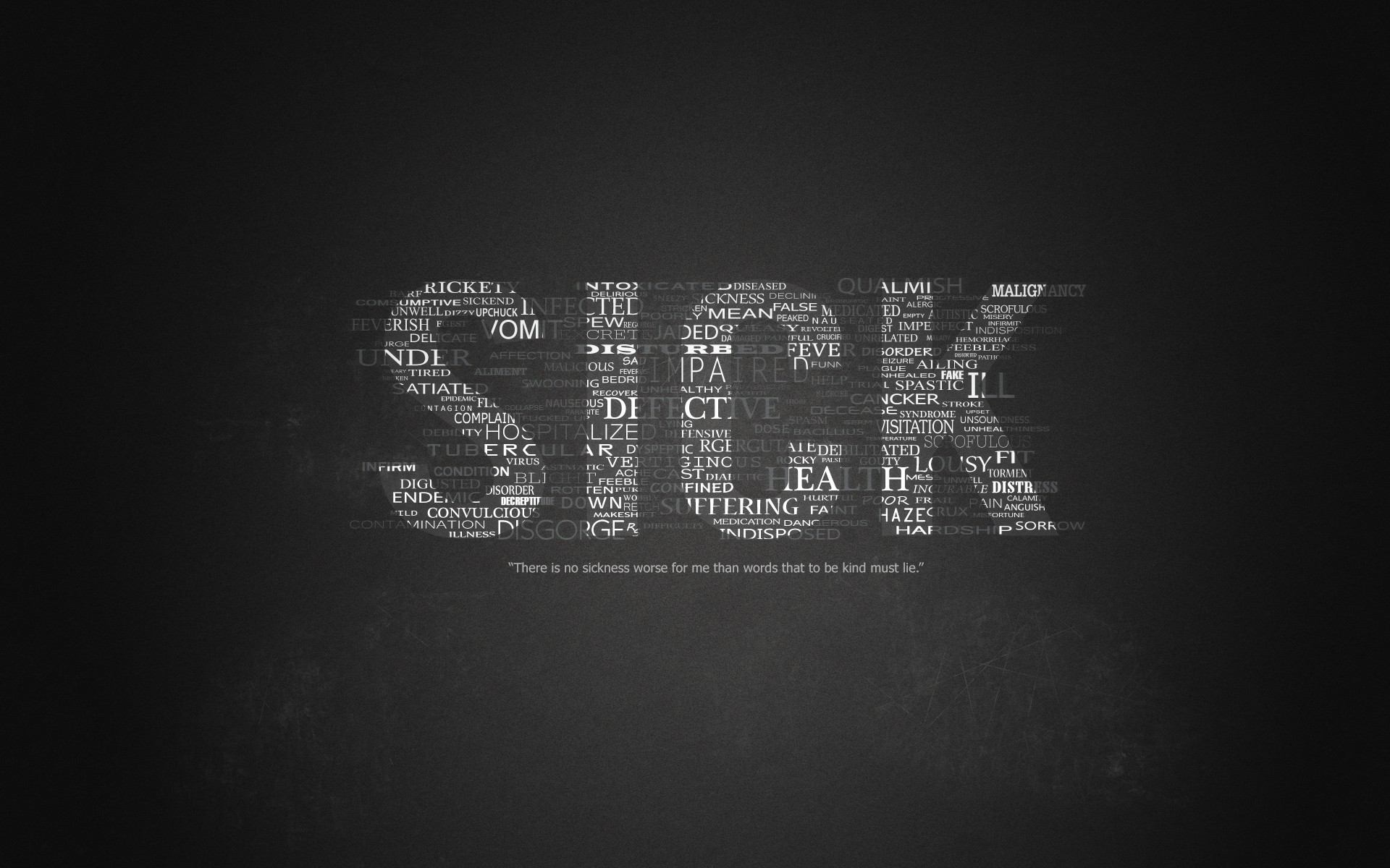text, Quotes, Typography, Sick, Grayscale Wallpaper
