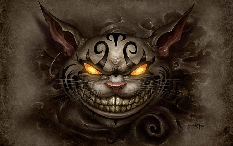 artwork, Alice , Madness, Returns, Cheshire, Cat HD Wallpaper Desktop Background