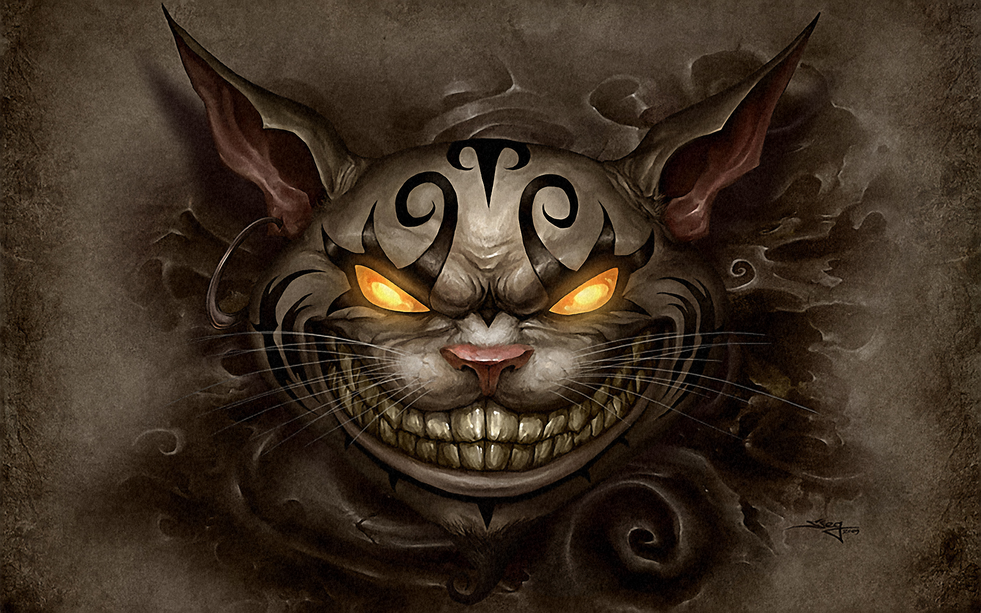artwork, Alice , Madness, Returns, Cheshire, Cat Wallpaper
