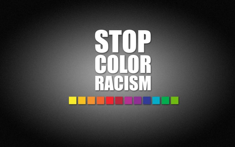 racism, Colors HD Wallpaper Desktop Background