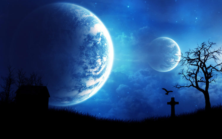 outer, Space, Planets, Graves HD Wallpaper Desktop Background