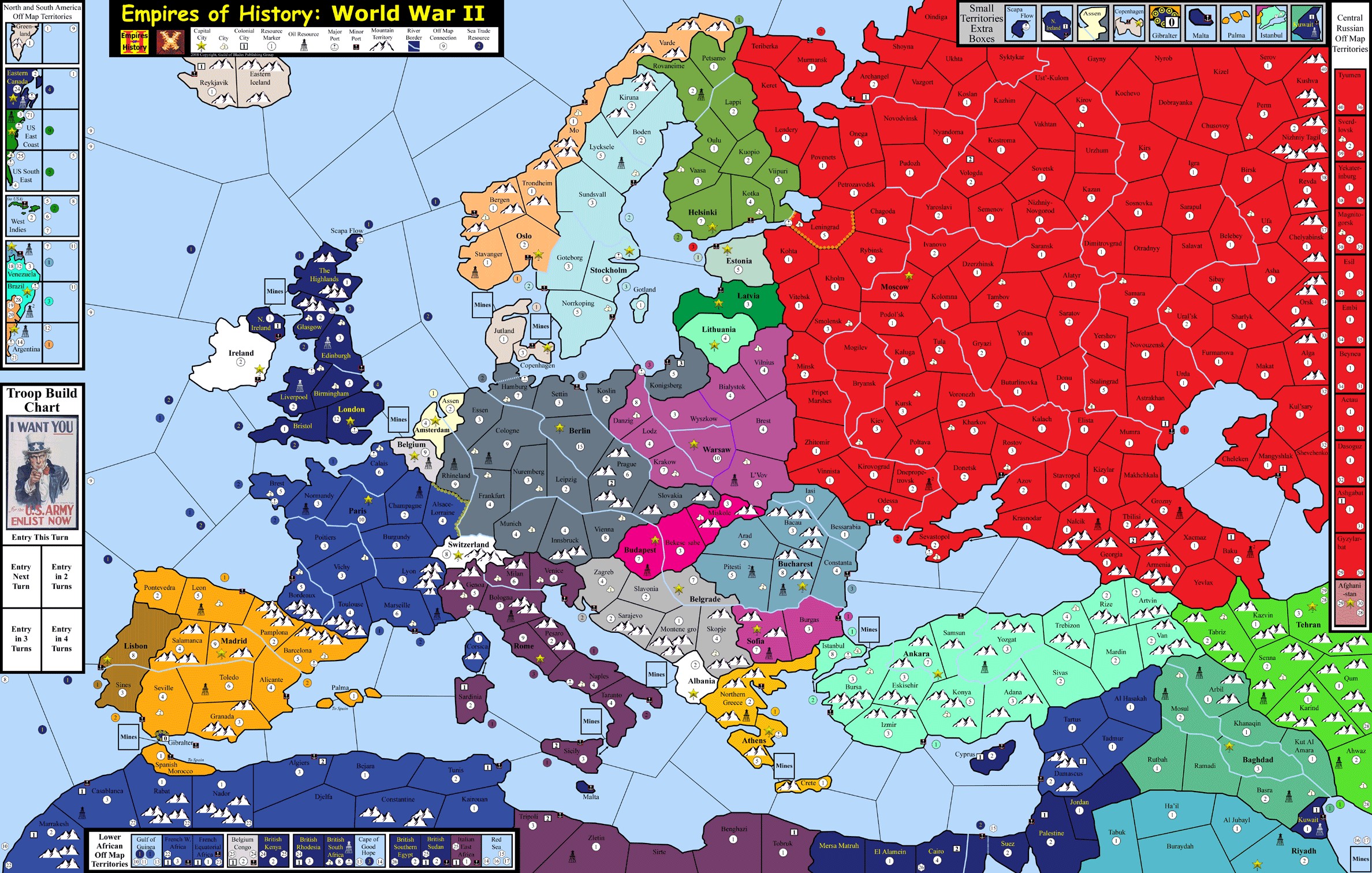 Карта европы 1942 для маппинга - 85 фото