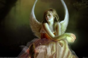 angels, Fantasy, Wings, Elves