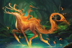 monsters, Forest, Fantasy, Art, Creatures, Lakes