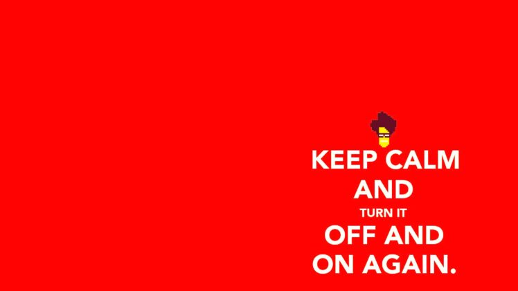 text, Funny, Facts, Tv, Series, Keep, Calm, And, Simple, Background, It, Crowd HD Wallpaper Desktop Background