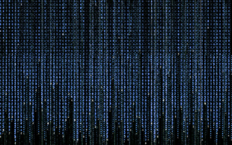 blue, The, Matrix, Code HD Wallpaper Desktop Background