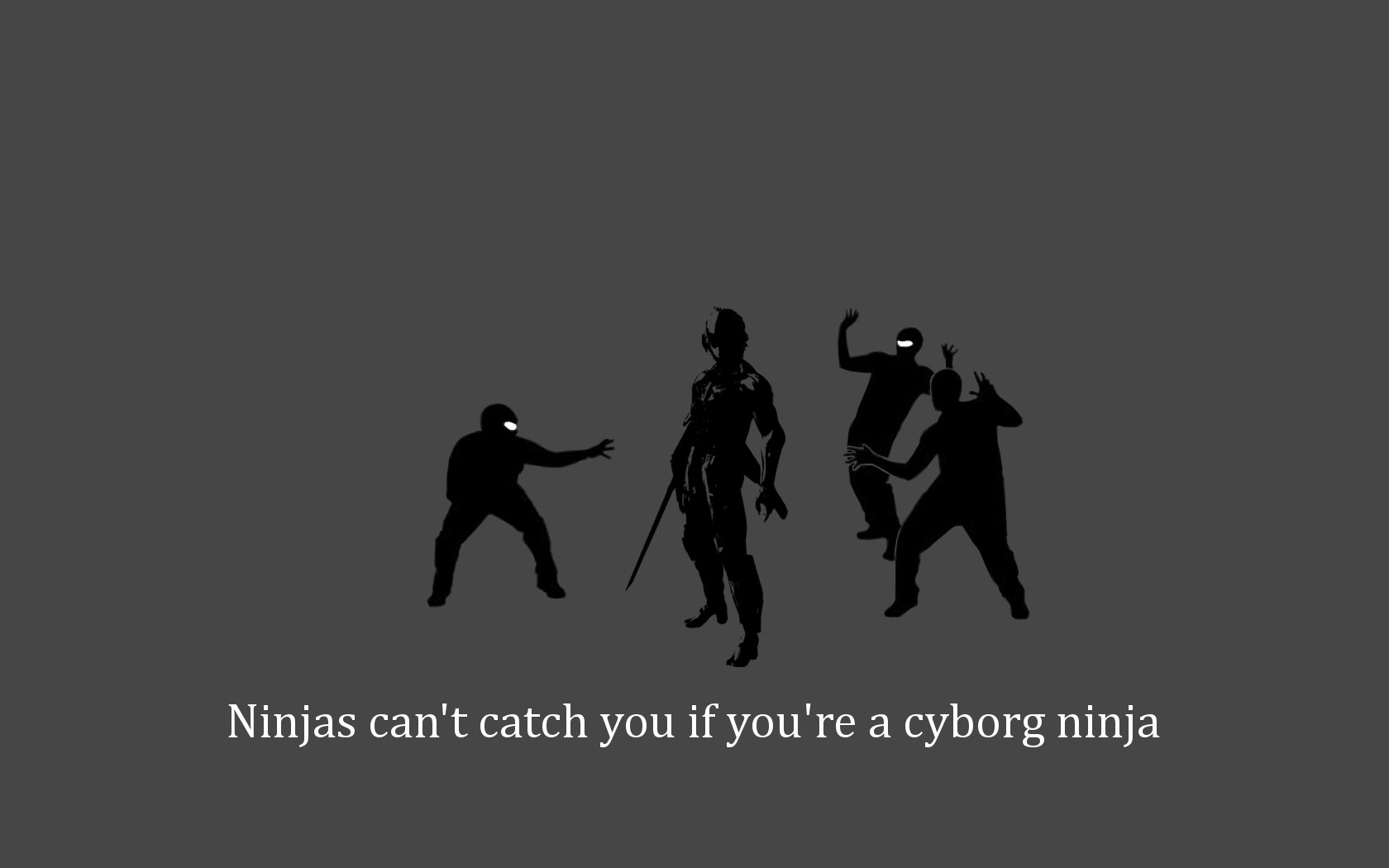 ninjas, Cant, Catch, You, If Wallpaper
