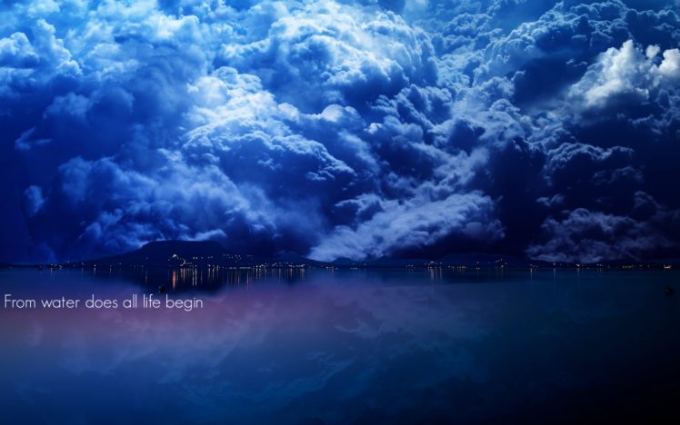 water, Clouds, Life, Magazine HD Wallpaper Desktop Background
