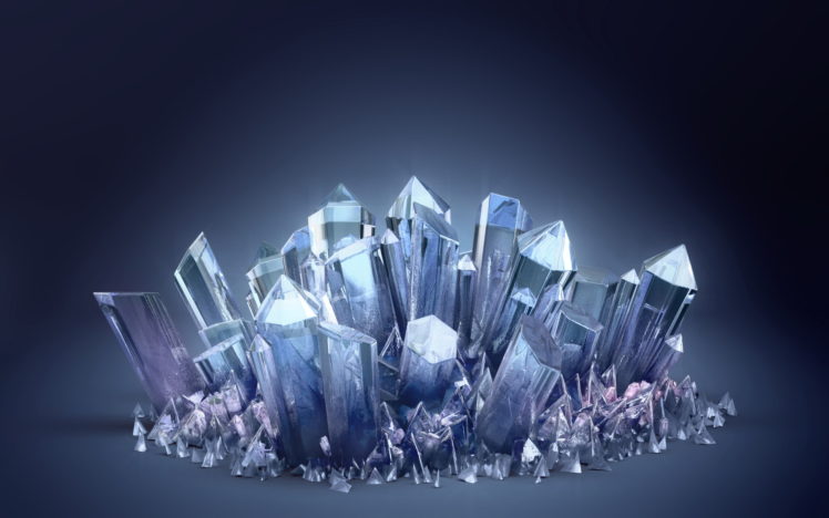 crystals HD Wallpaper Desktop Background