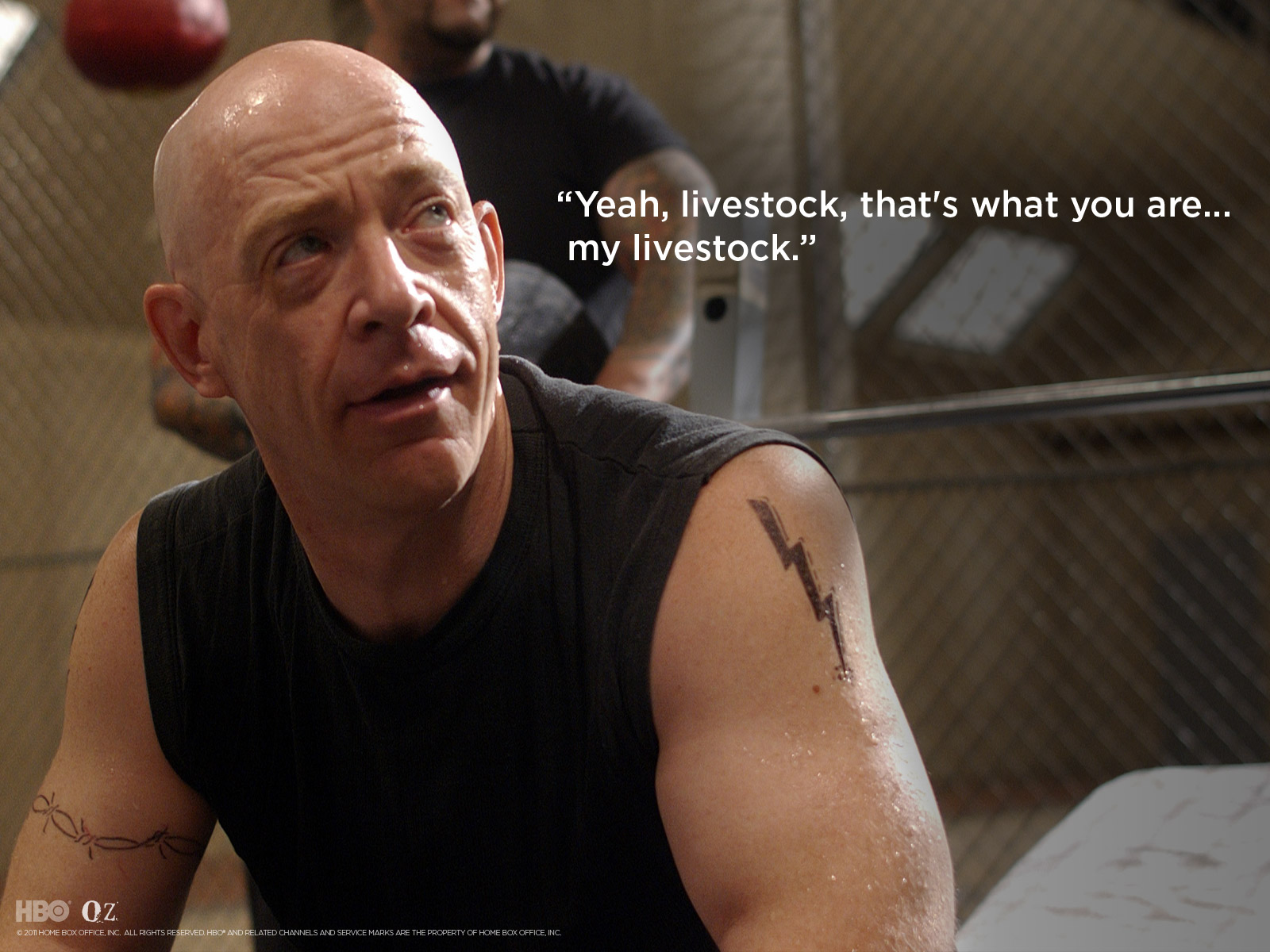 oz, Television, Crime, Drama, O z, Hbo, Poster, Sadic Wallpaper