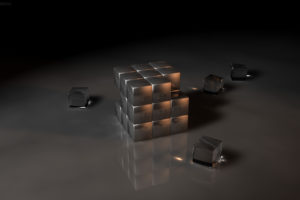 3d, View, Cubes