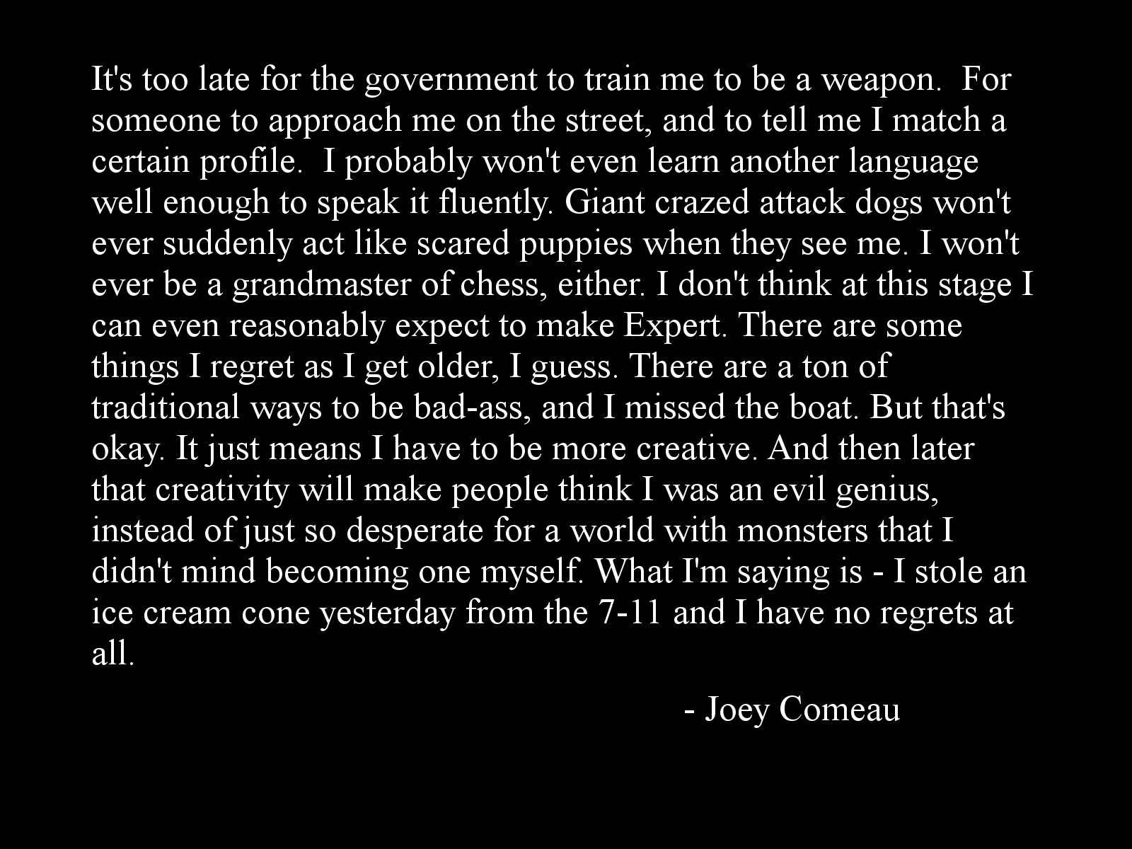 quotes, Infamous Wallpaper