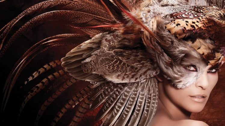 feathers, Head, Dress HD Wallpaper Desktop Background