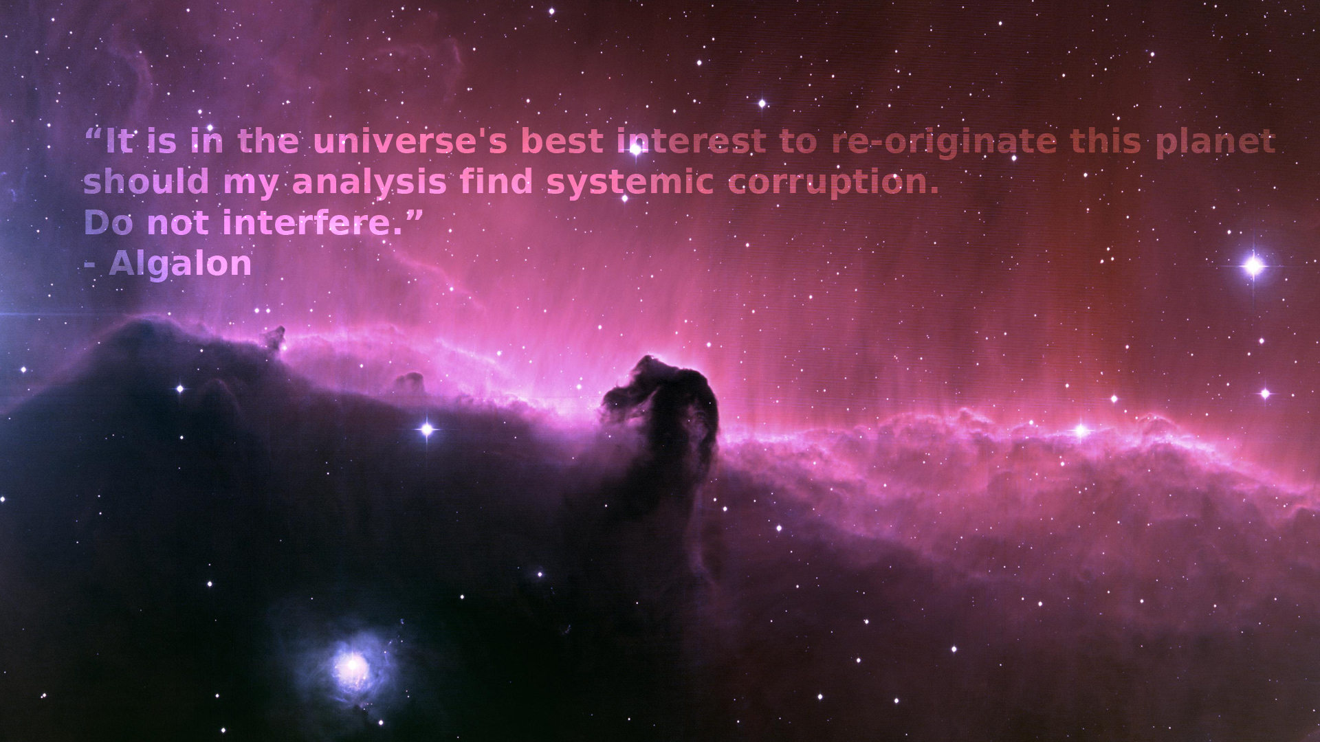world, Of, Warcraft, Quotes, Nebulae, Horsehead, Nebula, Algalon, The, Observer, Ulduar Wallpaper