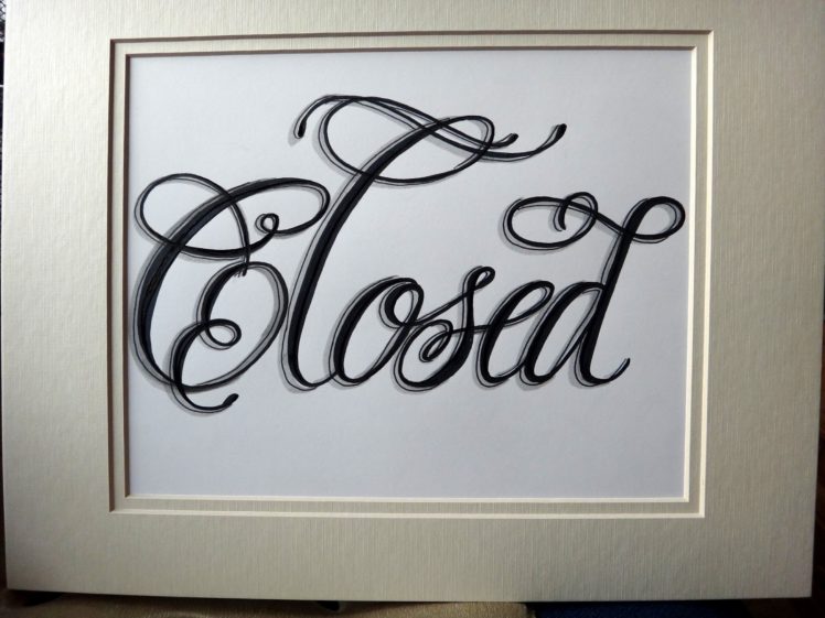 closed, Sign, Text, Word,  12 HD Wallpaper Desktop Background