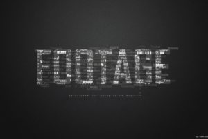 typography, Footage