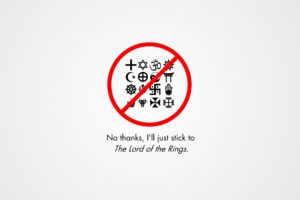 humor, The, Lord, Of, The, Rings, Religion, Atheism, White, Background