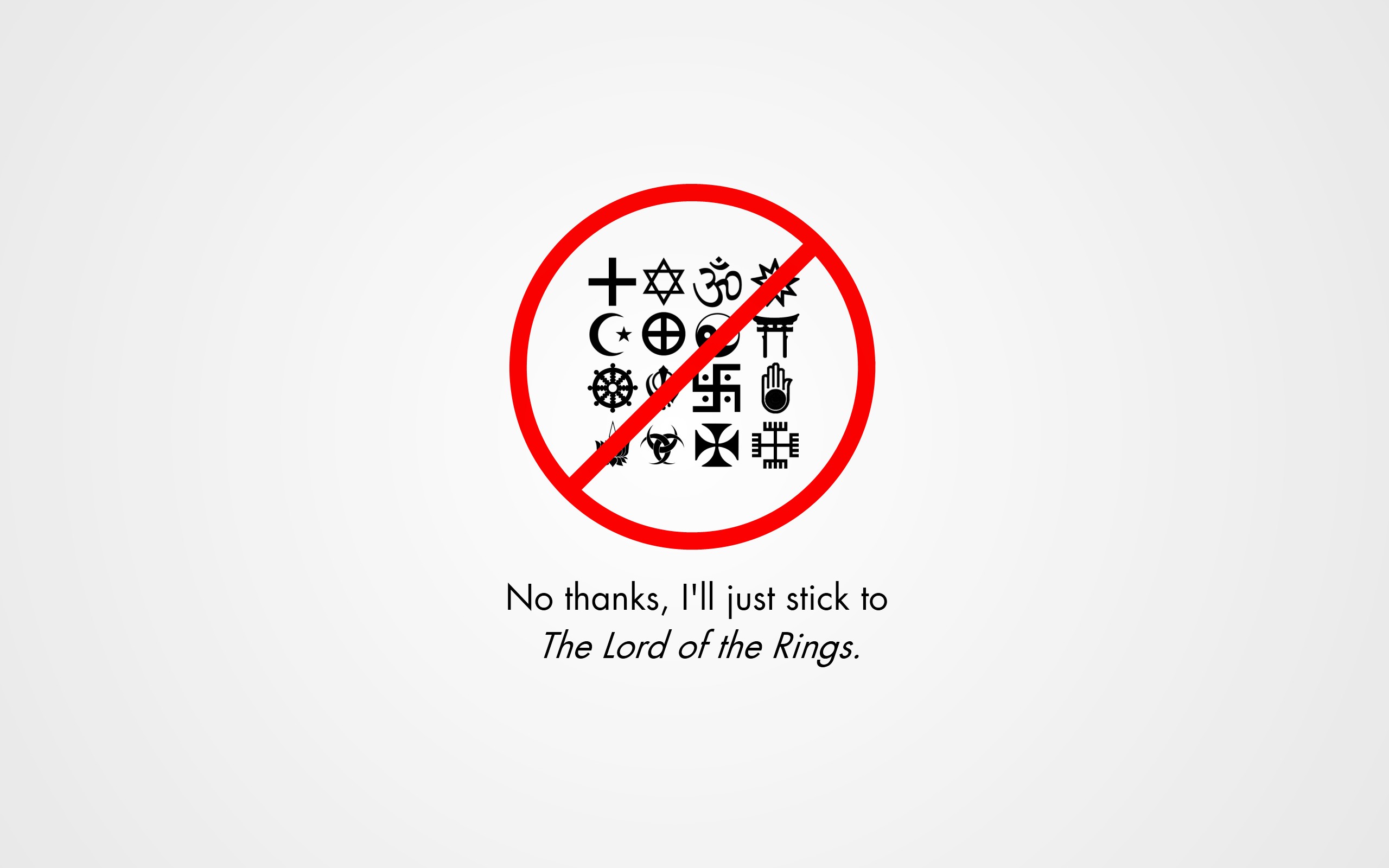 humor, The, Lord, Of, The, Rings, Religion, Atheism, White, Background Wallpaper