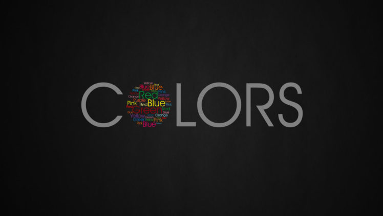 typography, Colors HD Wallpaper Desktop Background
