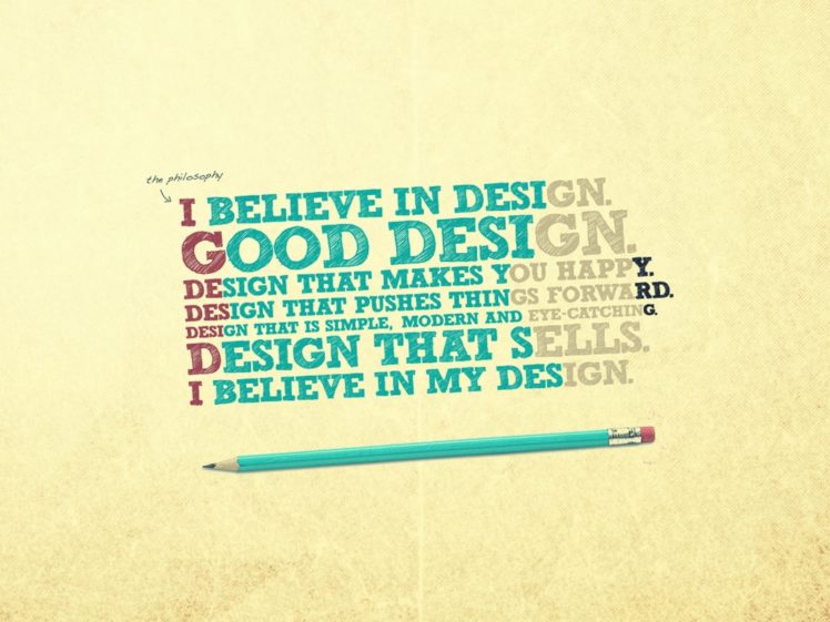 design, Typography, Pencils HD Wallpaper Desktop Background