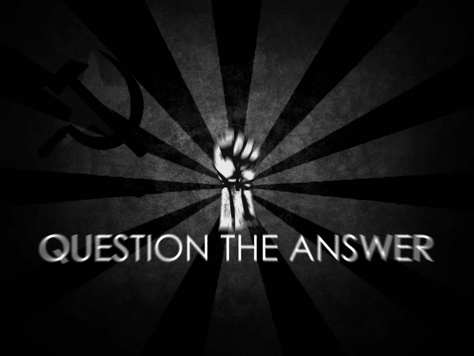 communism, Text, Fists, Grayscale, The, Question Wallpaper