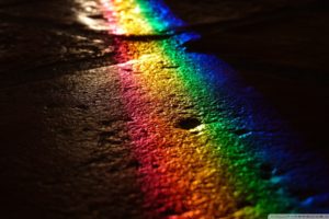 rainbow, Reflection wallpaper 1920×1200