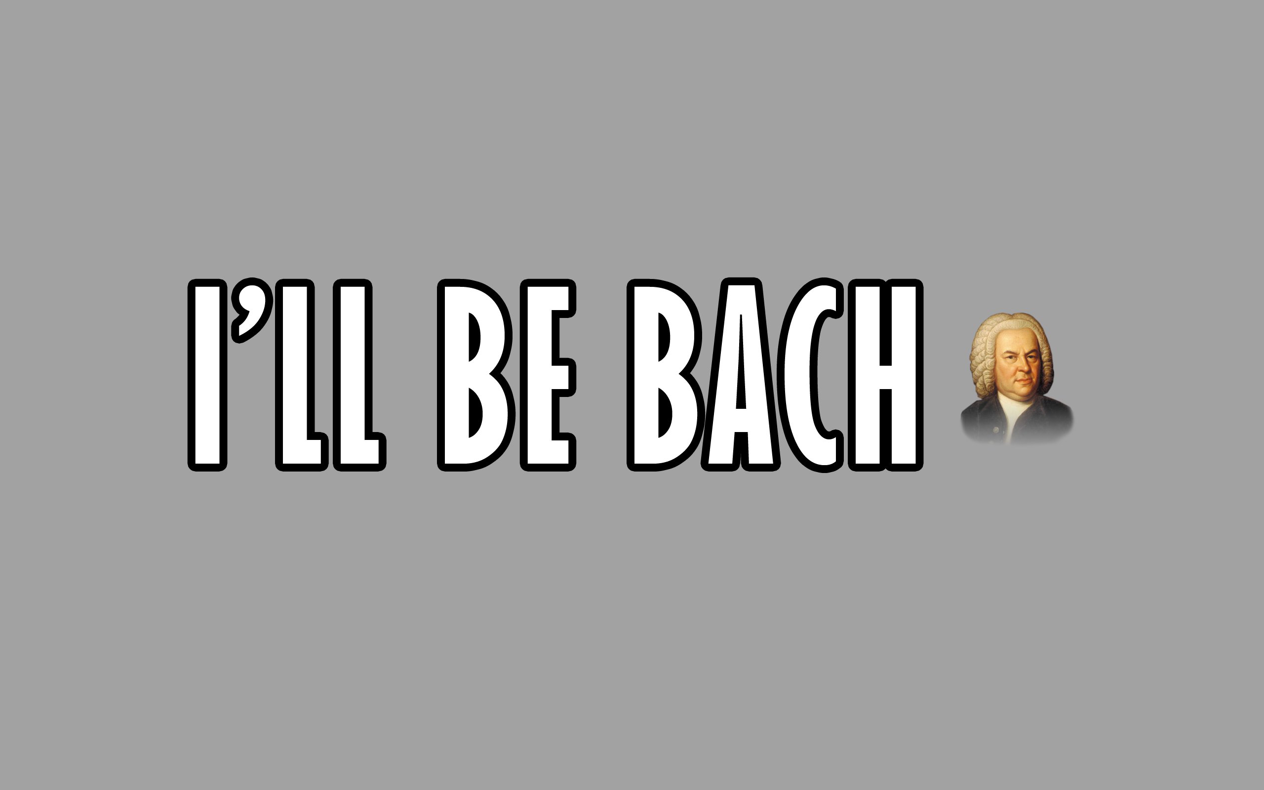 joke, Bach Wallpaper