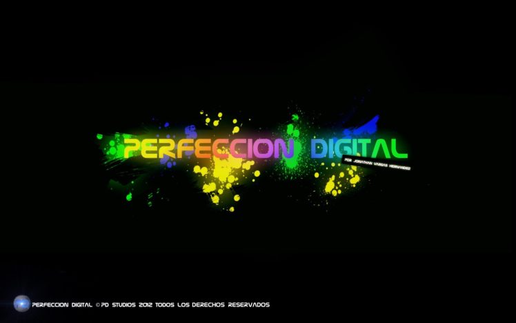 perfeccion, Digital, Splatters HD Wallpaper Desktop Background