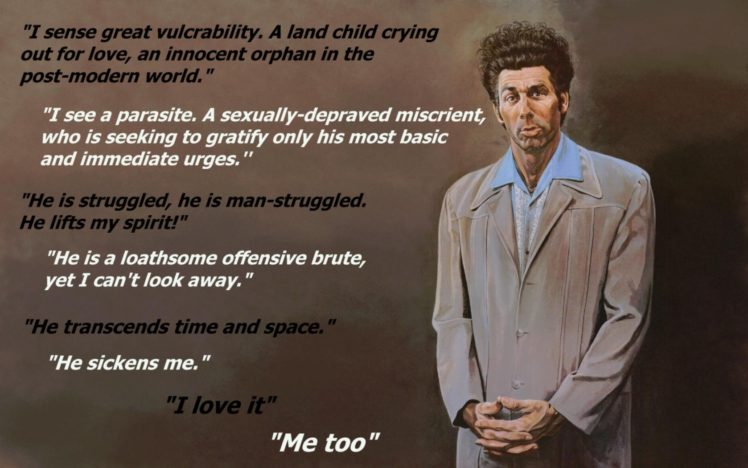 quotes, Kramer, Seinfeld HD Wallpaper Desktop Background