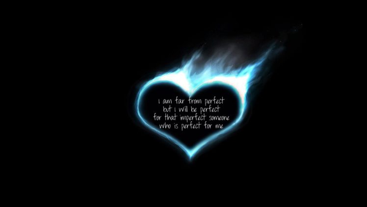 love, Fire, Hearts, Black, Background HD Wallpaper Desktop Background